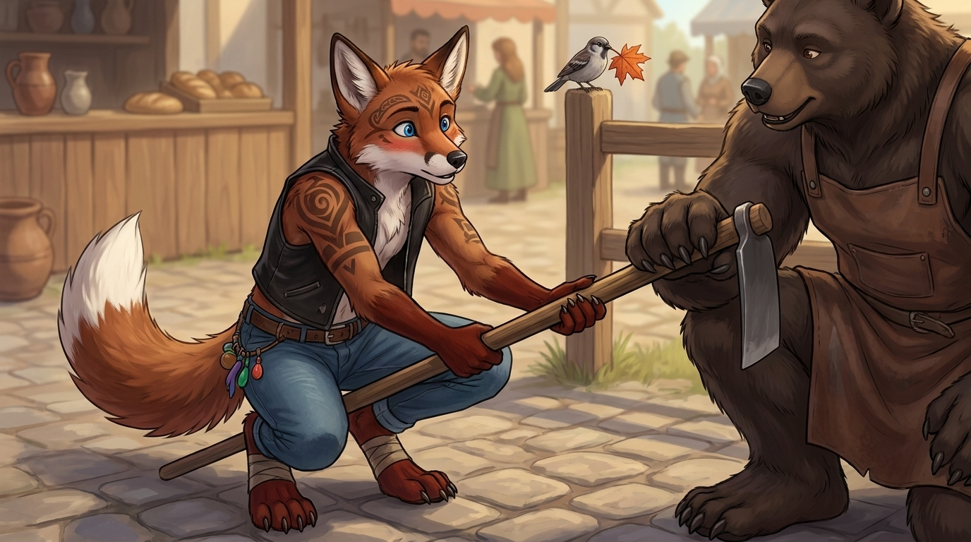 [CHARACTER REFERENCE LOCKED] STYLIZED ANTHROPOMORPHIC FURRY | NanoCloud ...