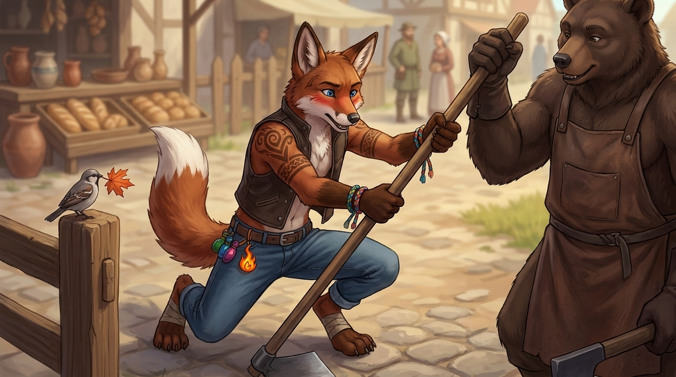 [CHARACTER REFERENCE LOCKED] STYLIZED ANTHROPOMORPHIC FURRY | NanoCloud ...