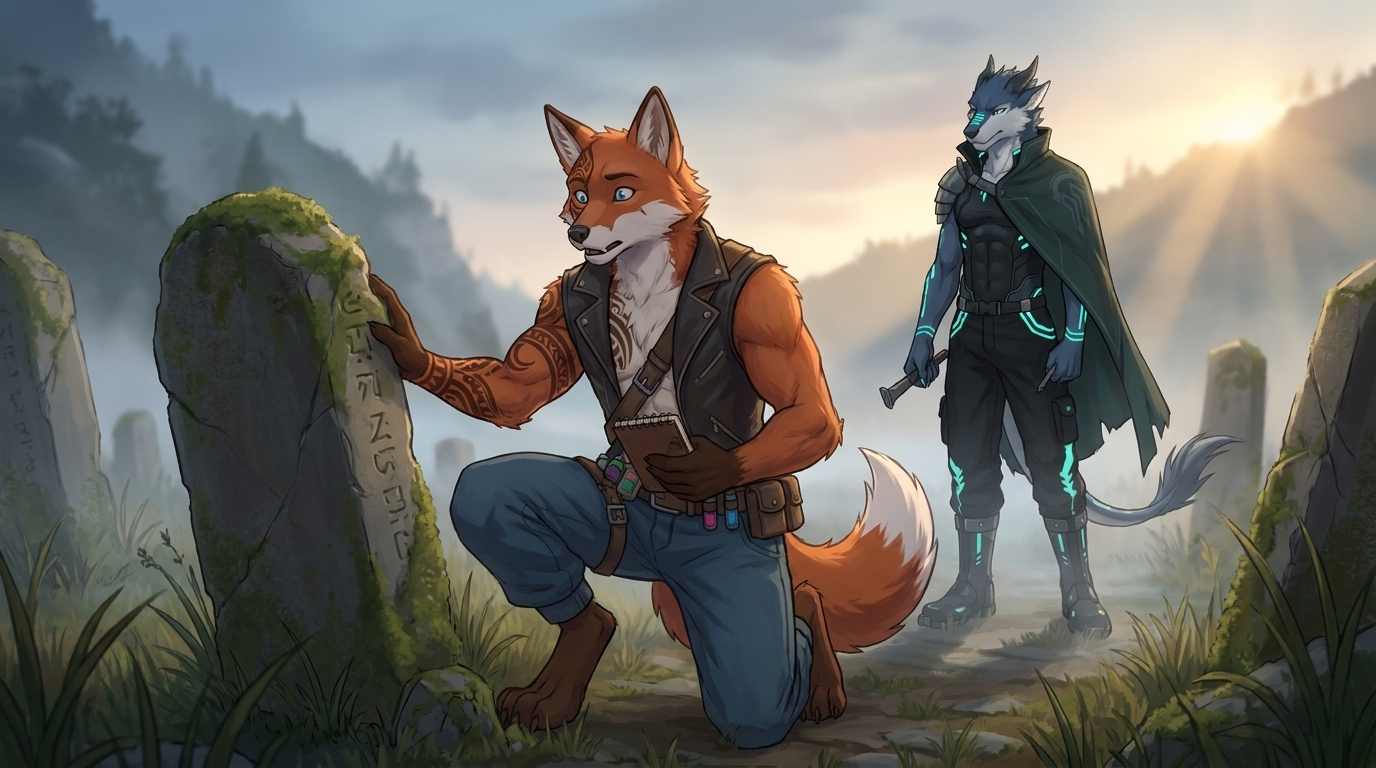 [MAIN CHARACTER from Image 1 — DOMINANT FOREGROUND FOCUS] Ma ...