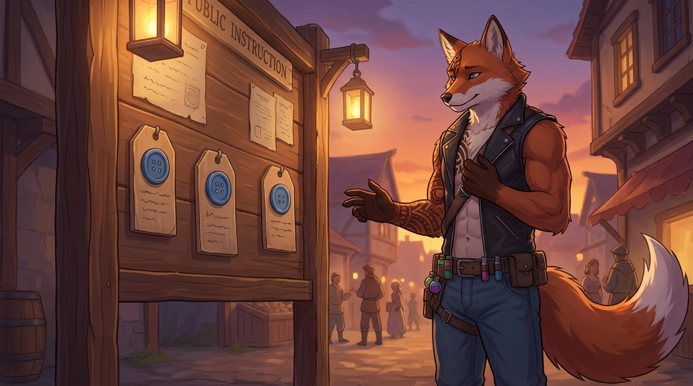 [CHARACTER REFERENCE LOCKED] The character Foxlanz from refe ...